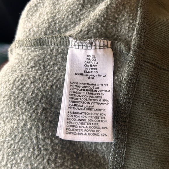 Amazon Essentials Women's French Terry Fleece Full-Zip size XL - Picture 12 of 12